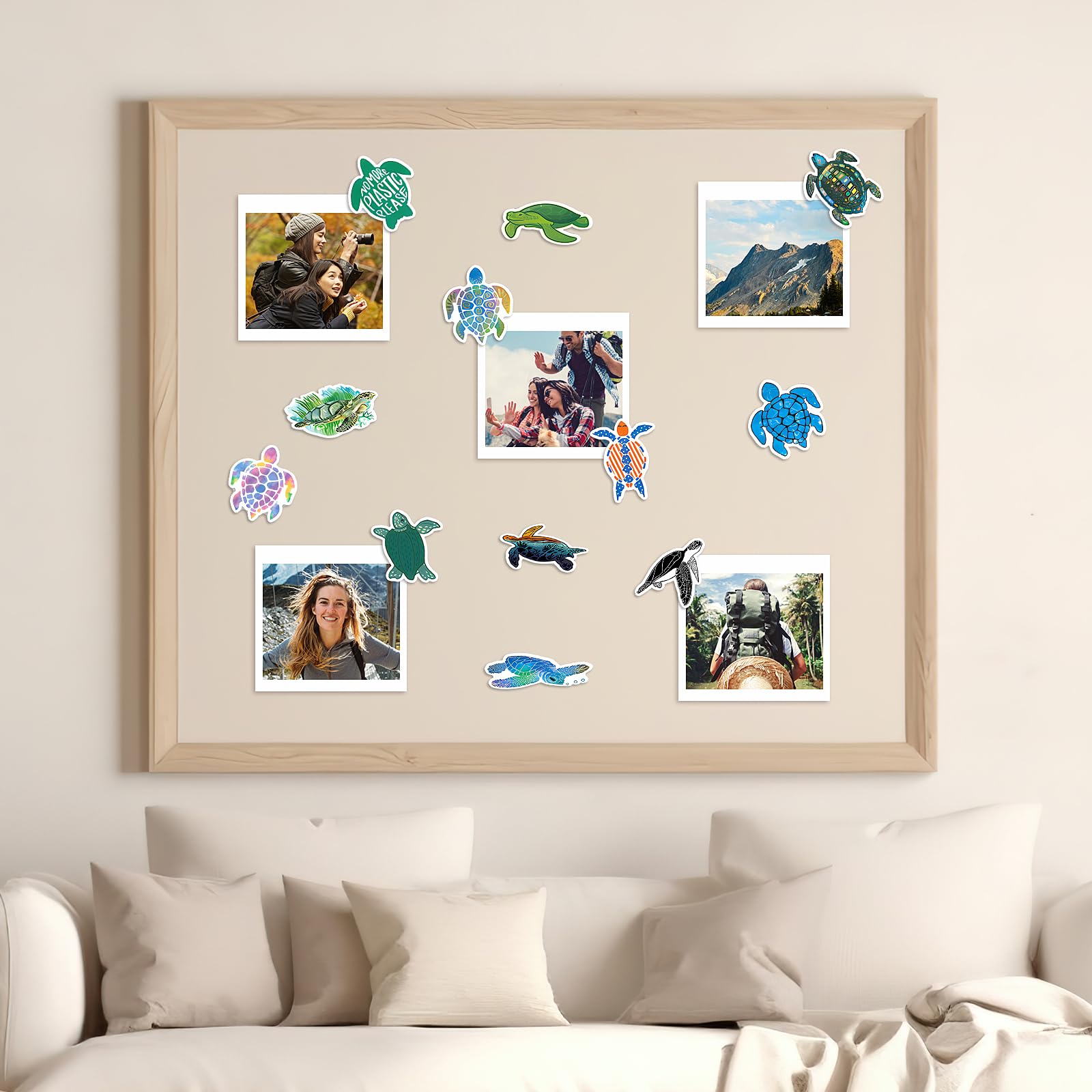 Autocollant Holographique Pêcheur 15 Cm - PVC Imperméable, Effet Arc-en-ciel - Pour Voiture, Frigo, Laptop - 5