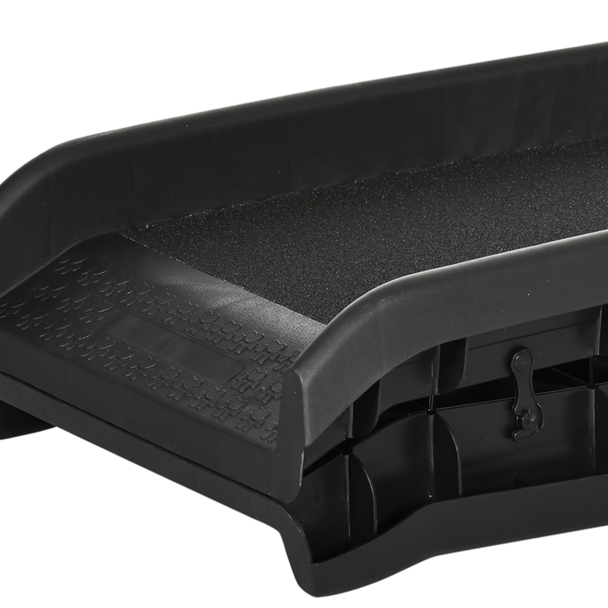PawHut Rampe Pliable pour Chiens légère pour Voiture 155 x 39 x 14 cm Noir