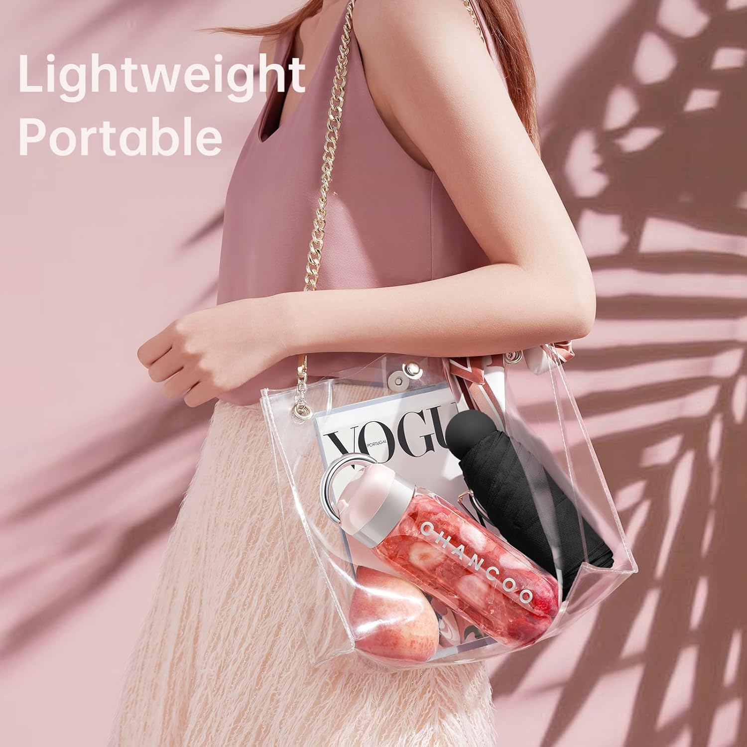 Mini Folding Umbrella, Small Pocket Compact Umbrella for Purse Wallet, UV Sun Rain Travel Umbrellas for Backpack, Portable Folding Umbrellas for Women - Image 6