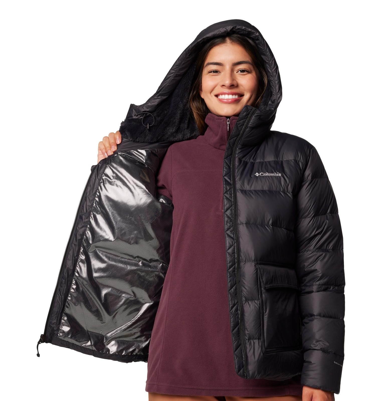 Columbia Harmony Falls Hooded Down Jacket Piumino Donna (Pacco da 1)