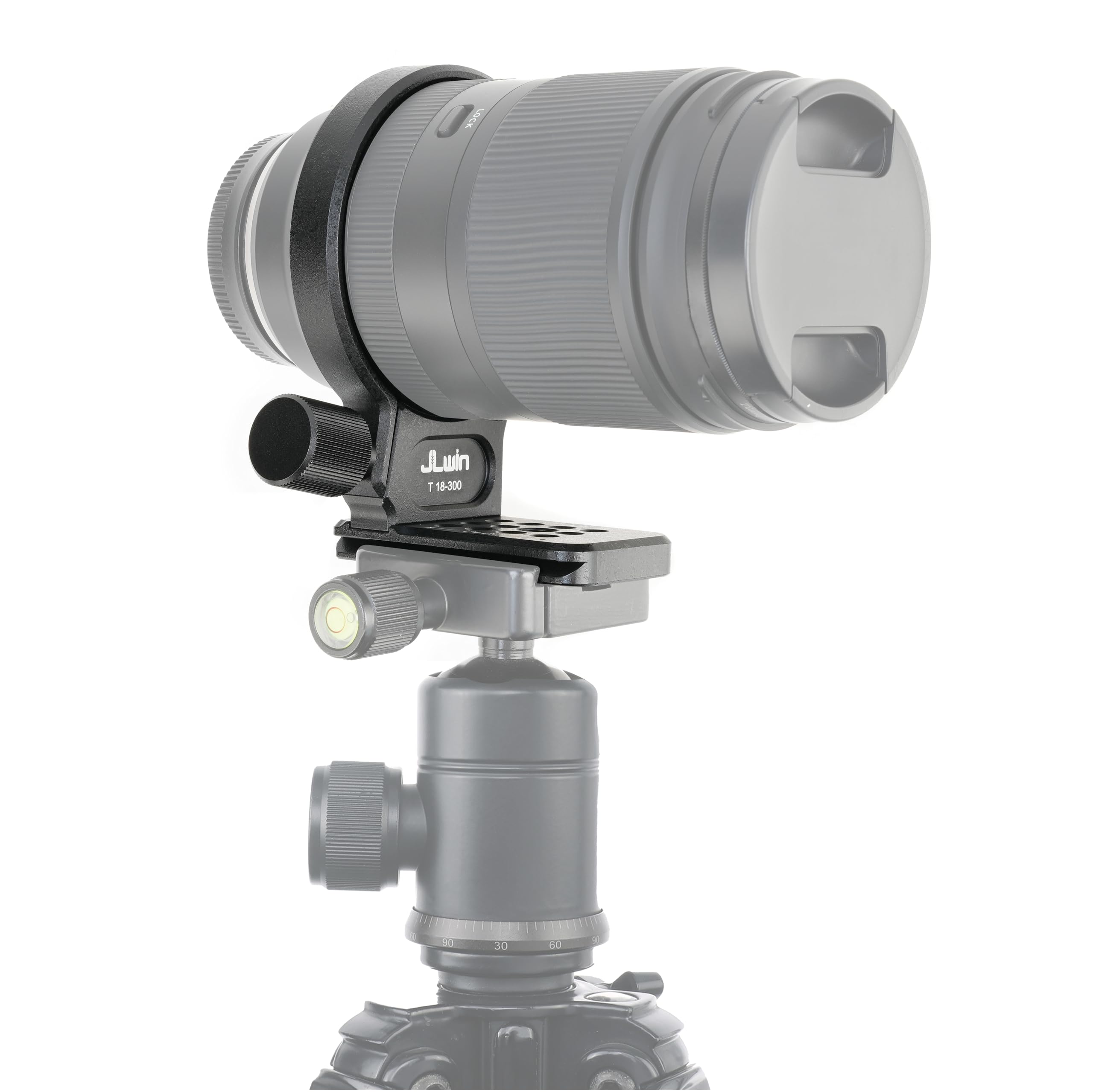 FOTGA Anello per treppiede per obiettivo Tamron 18-300 mm F/3,5-6,3 Di III-A VC VXD Lens E Mount X, compatibile con treppiede Arca Swiss testa panoramica