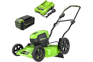 Greenworks: Battery Powered Lawn Mower for Hassle-Free Yardwork