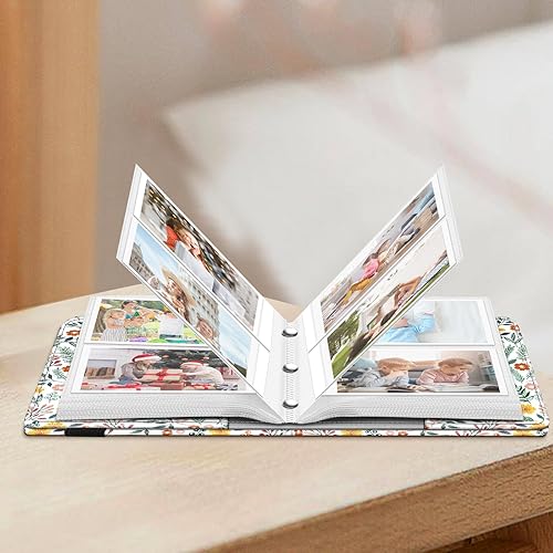 Miniatura 7 de Fintie Mini álbum de fotos para película de 3 pulgadas, álbum de 104 bolsillos para cámara instantánea Fujifilm Instax Mini 12EVO1140 e impresora
