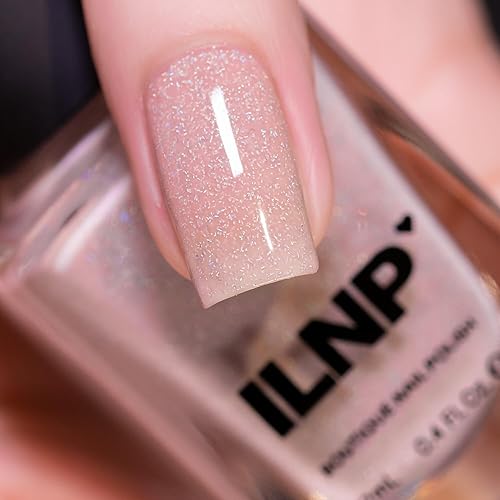 Miniatura 1490 de ILNP Madison Ave Esmalte de uñas holográfico metálico rosa antiguo