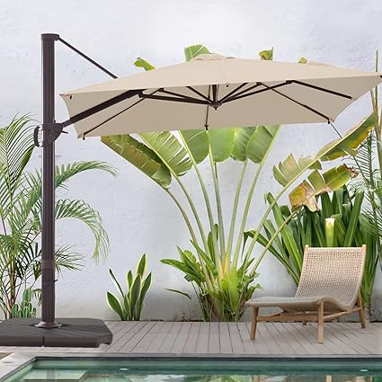10 ft square offset patio umbrella Clearance
