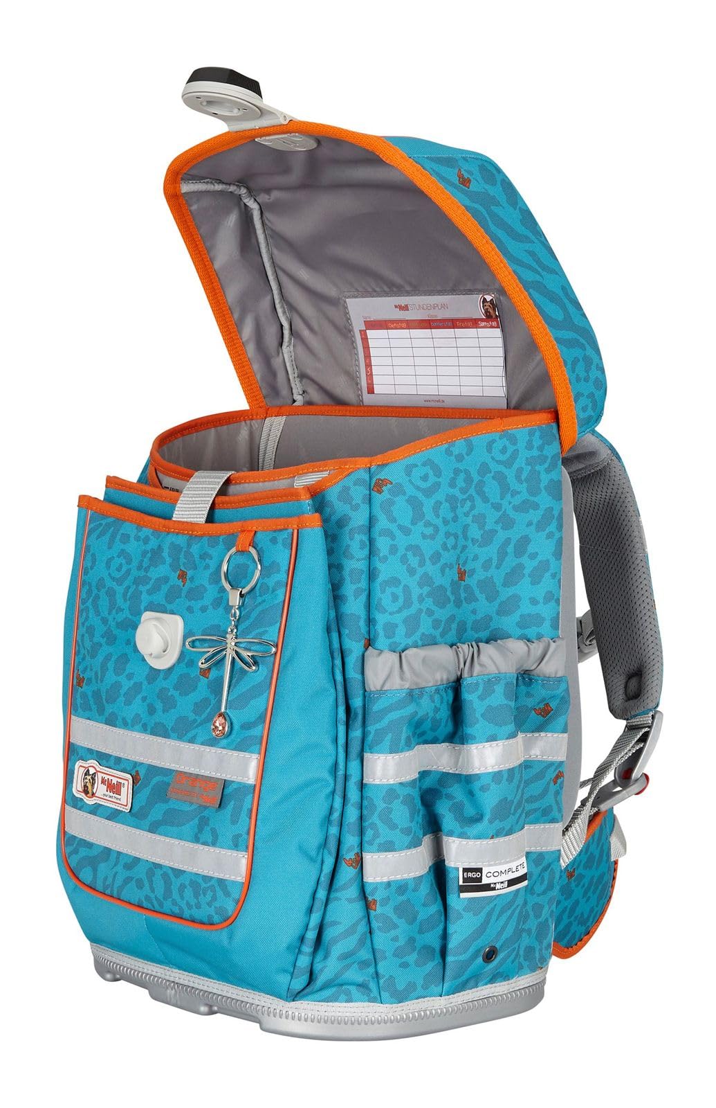 McNeill Ergo Complete zaino scolastico con accessorio set 4pz.