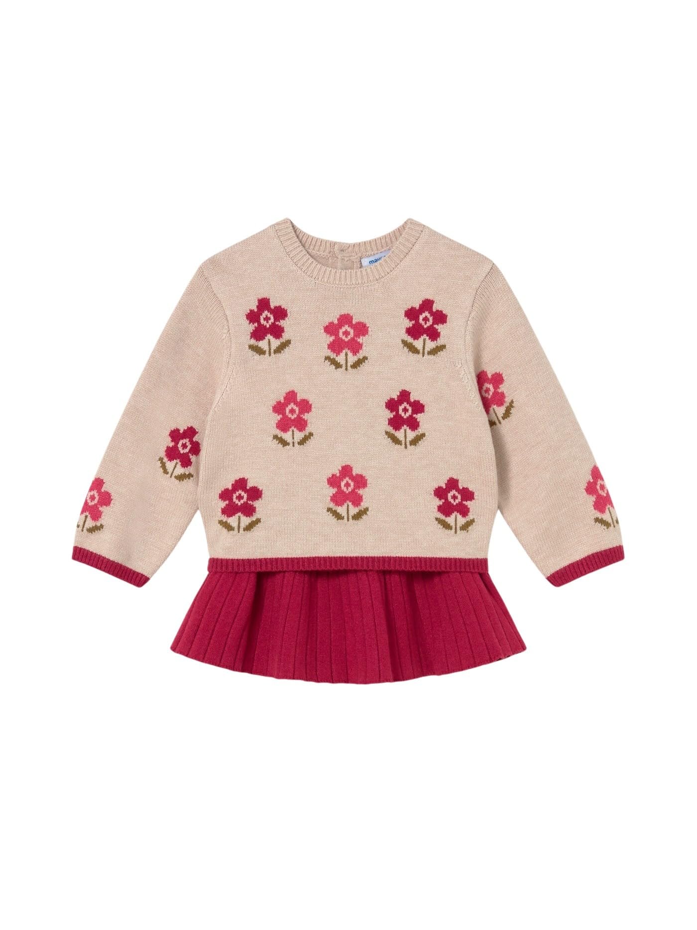 Mayoral Compl. Gonna Tricot per Bimba Lampone