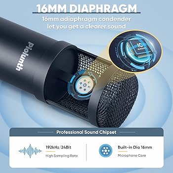 Amazon.co.jp: USBマイク プロフェッショナル 192kHz/24ビット