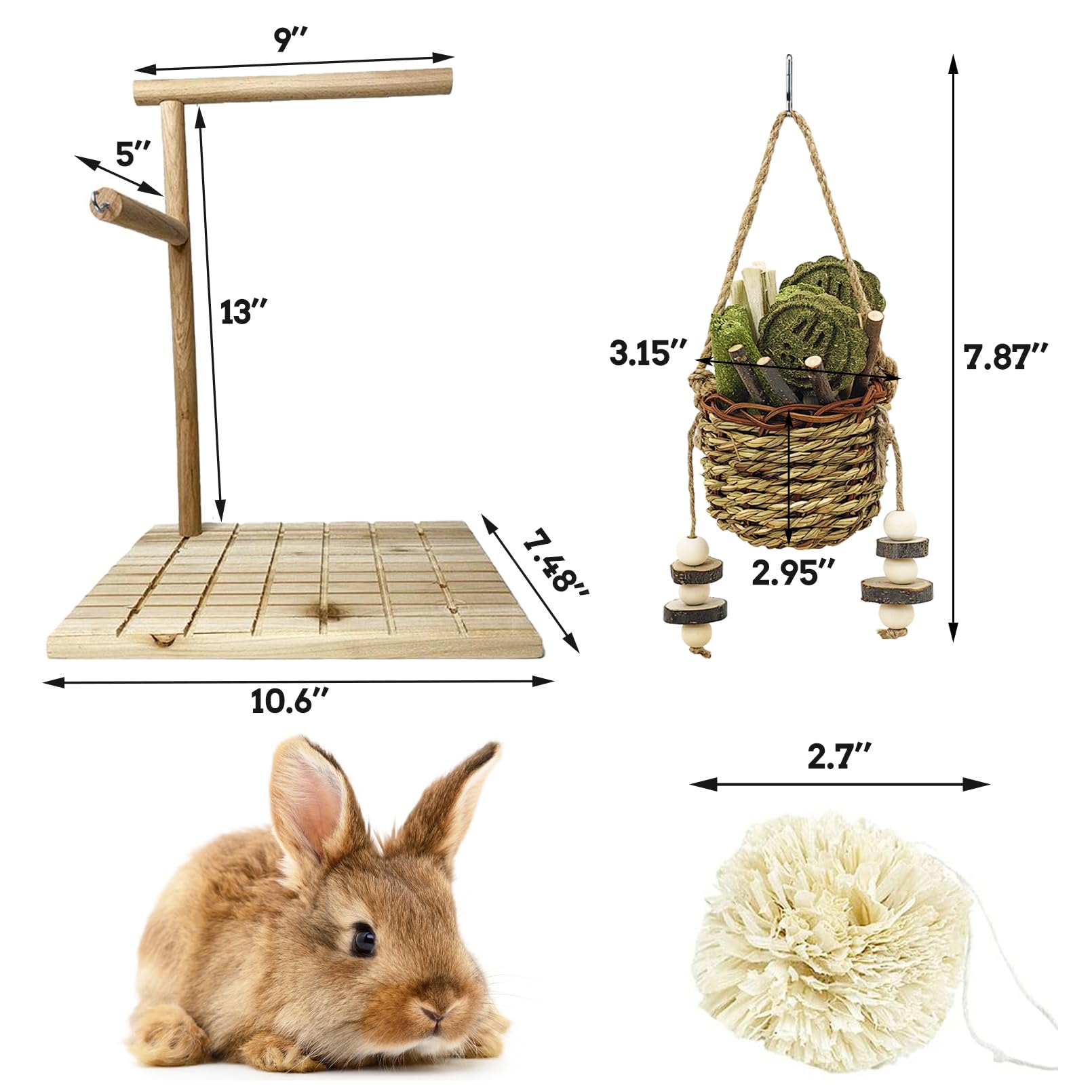 Griddying Rabbit Snapklik.com : Kathson Bunny Chew Toys For Teeth Grinding, Rabbit ...