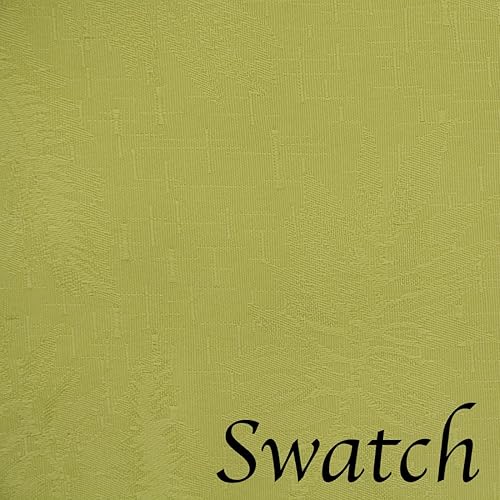 Miniatura 3 de Sweet Pea Linens Juego de dos manteles individuales rectangulares de jacquard verde lima