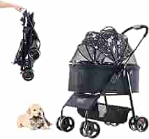 分離式 ペットカート 4輪360°回転 折り畳み 犬用ベビーカー ペットキャリー imgrc0093192121.jpg