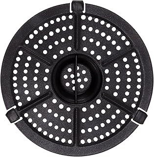 TOPINCN Air Fryer Replacement Grill Pan, 6.1 Inch Universal Nonstick Coating Crisper Plate Air Fryer Rack Air Fryer Replacement Parts, Air Fryer Accessories