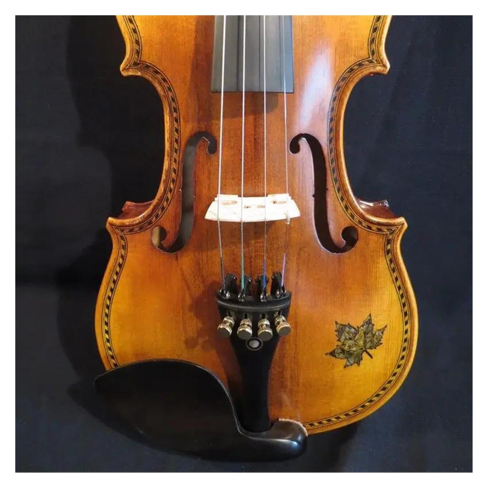 Praktische Violine Gezeichnete Intarsien Violine