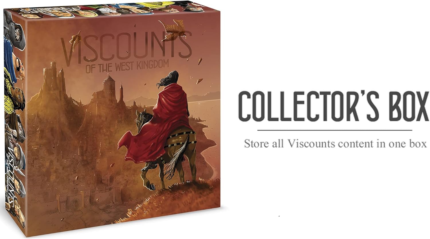 Renegade Game Studios Viscounts of the West Kingdom Collector's Box Expandable Storage Organizer