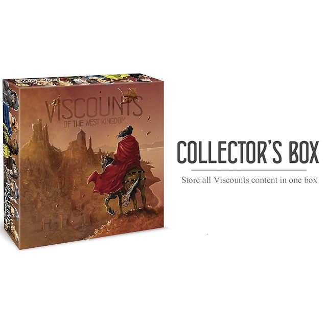 Foto 3 de 4 de Renegade Game Studios Vizcondes del Reino del Oeste: Caja de coleccionista - Accesorio de Juego de Mesa