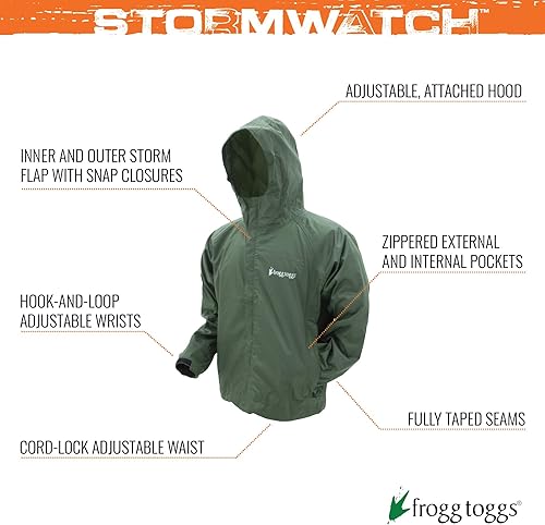 Miniatura 2 de FROGG TOGGS Chaqueta impermeable Stormwatch para hombre
