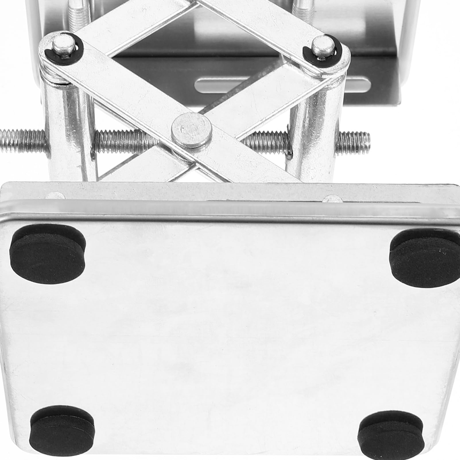 ULTECHNOVO Élévateur De Laboratoire Inoxydable Plateforme De Levage Manuelle Réglable Pour Expériences Scientifiques Support Robuste Et Avec Antidérapante Pour Travaux Laboratoire