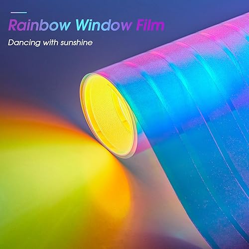 Miniatura 7 de Coavas Película de privacidad para ventana de vitral, película de vidrio esmerilado, bloqueo de calor, adhesivos estáticos, adhesivos decorativos no