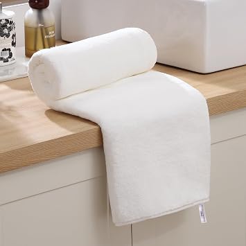 JOYMOOP Microfiber Bath Towels 4 Packs Extra Large 30 x 60, Mixed Color