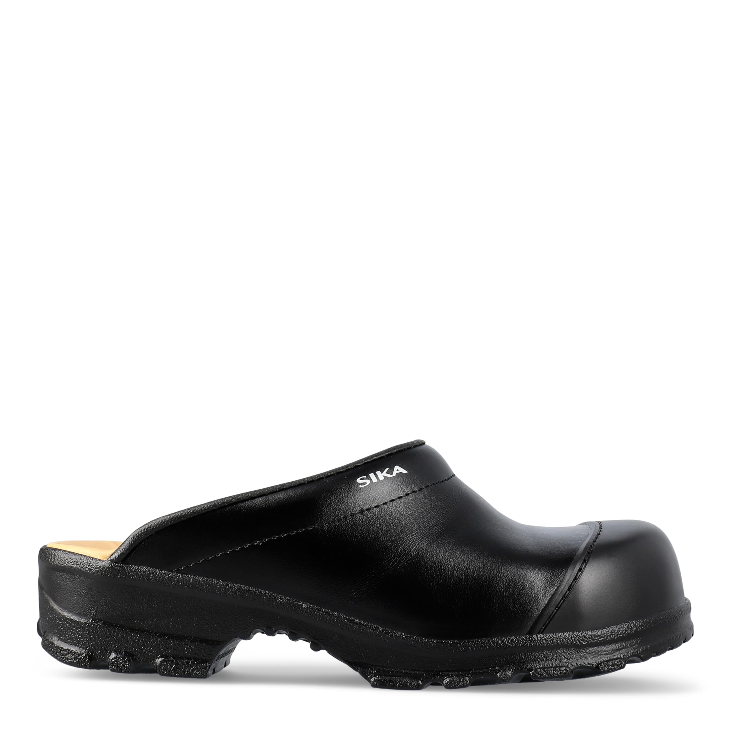 SIKA Unisex Flex LBS chodaki robocze, szerokie dopasowanie, z miękką wkładką z pianki i skóry, buty skórzane Permair, wzornictwo ProNose, amortyzujące wstrząsy chodaki bezpieczeństwa do przemysłu