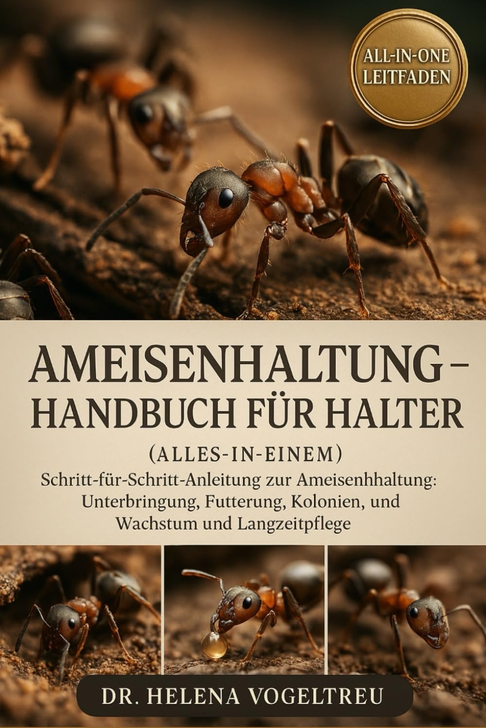 Ameisenhaltung – Handbuch für Halter (Alles-in-einem): Schritt-für-Schritt-Anleitung zur Ameisenhaltung: Unterbringung, Fütterung, Kolonien, Wachstum und Langzeitpflege