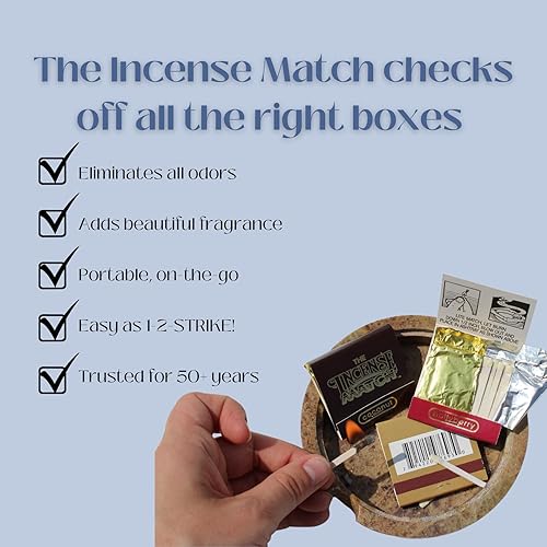 Miniatura 5 de 15 Pack Incense Matches Variety Pack - Eliminates Bathroom Odors While Adding Fragrance - 30 matchsticks per Matchbook, 450 matchsticks per Purchase