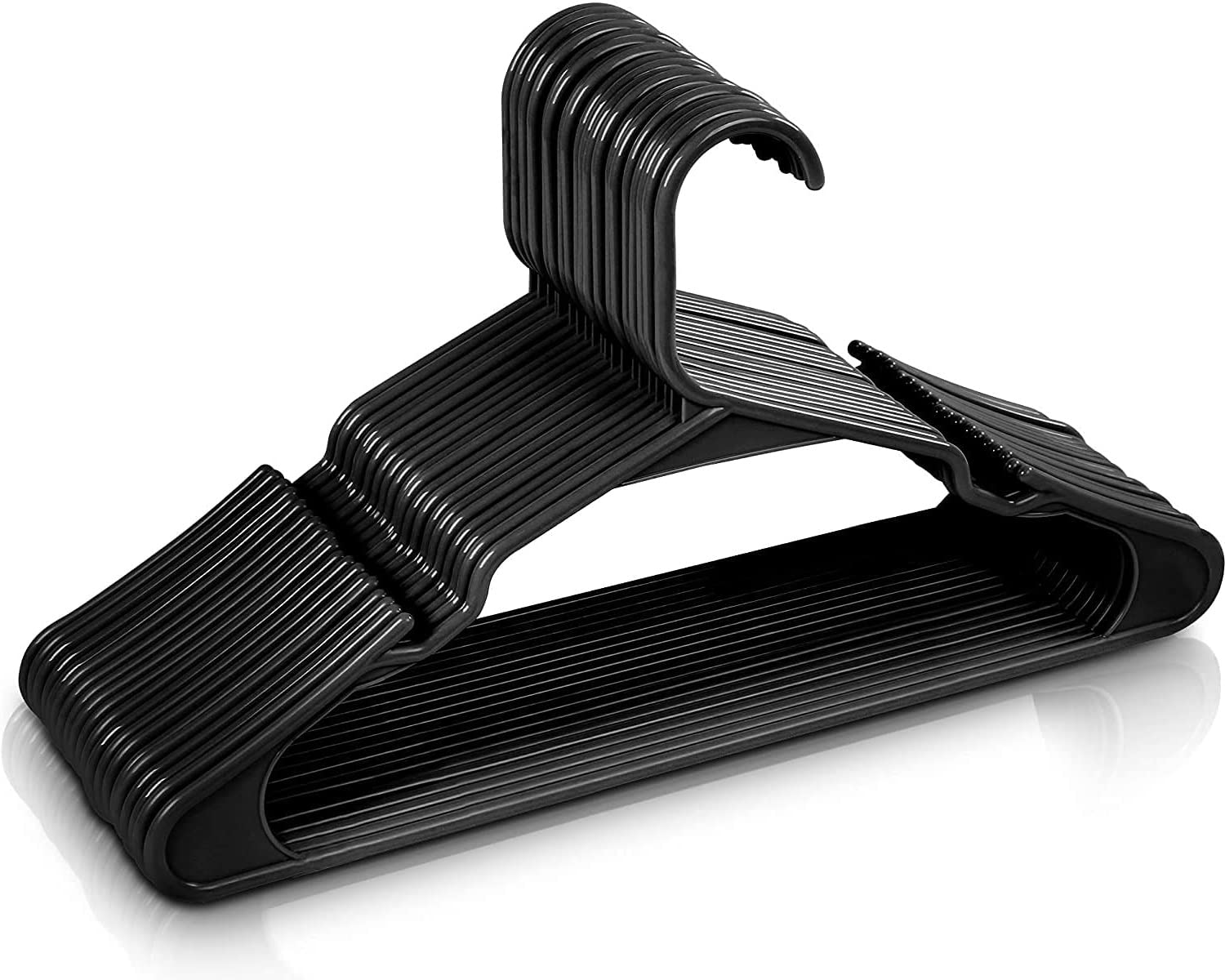 Dhananjay Plastic Clothes Hanger Clothes Hanger for Wardrobe,Dual Use