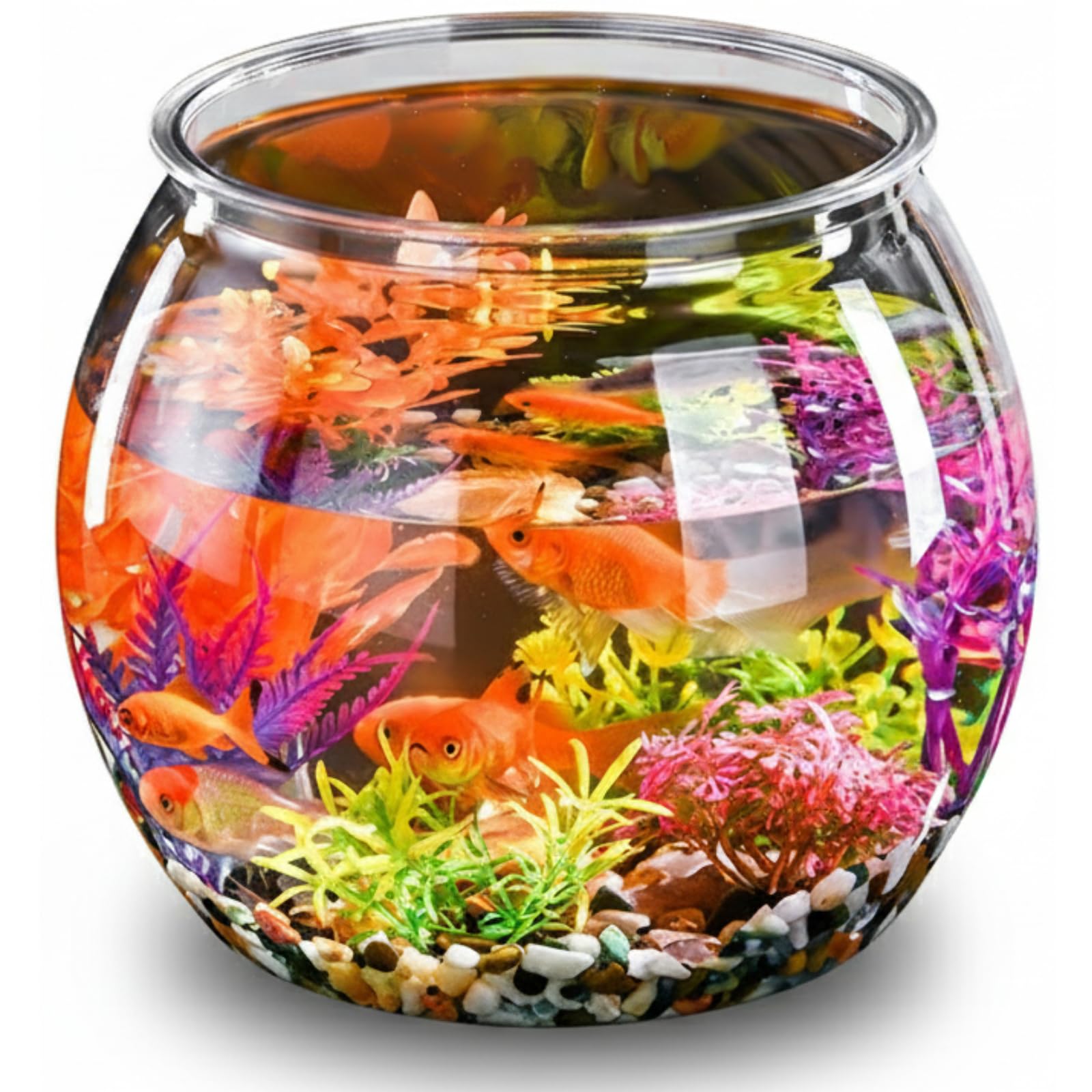 Amazon | 金魚鉢 プラスチック 金魚 水槽 メダカ 鉢 容器 飼育