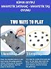 Super Enjoyable Magnetic Stone game - Magnetic Chess Game, Magnetic Stone Game, Educational Table Game, Concentration and Logical Thinking Developer, Parent-Child Communication, Travel Game