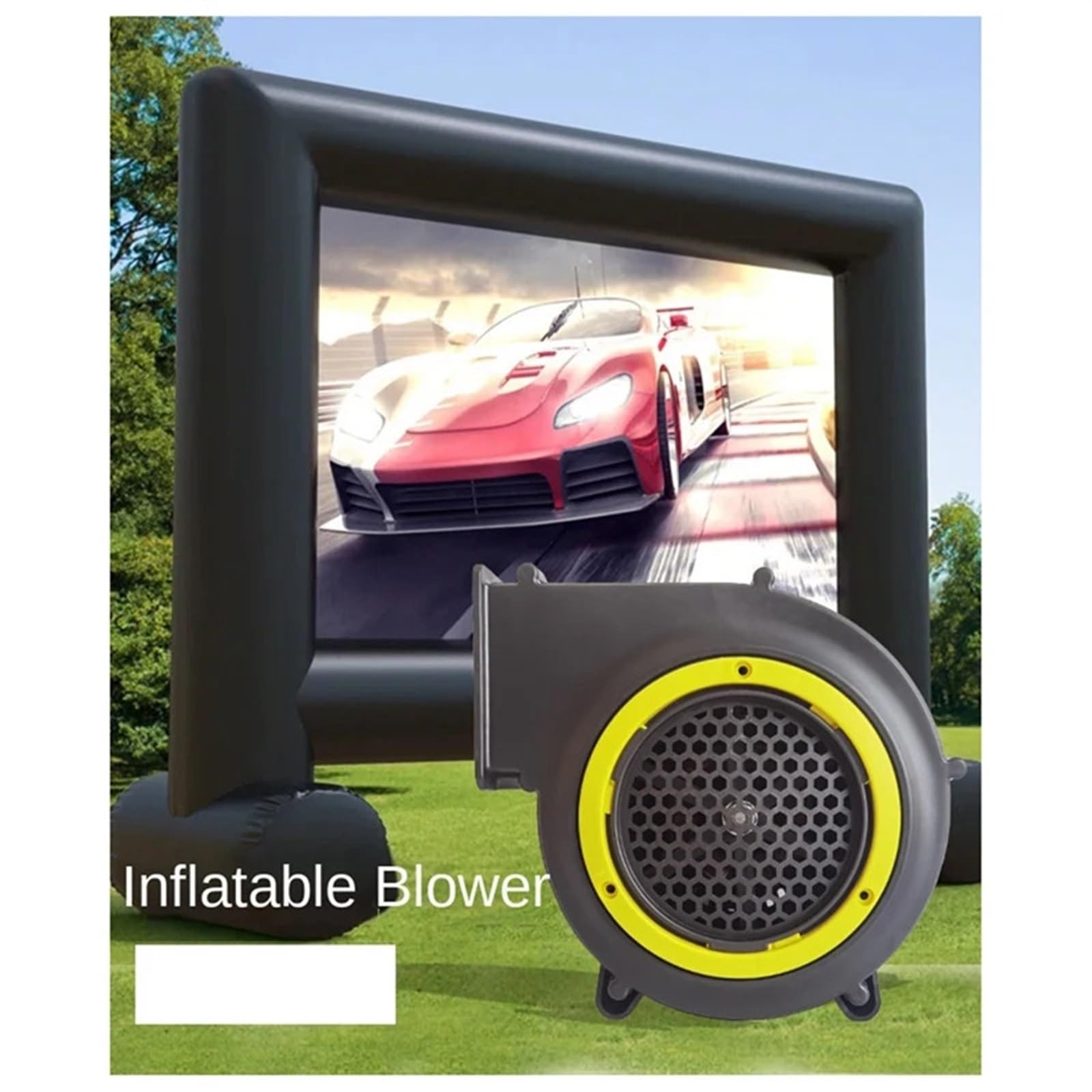 Aeratore centrifugo, 180W Piccolo Ventilatore Elettrico for la Rimozione della Polvere, Giocattolo dei Cartoni Animati, Modello Gonfiabile, Centrifugo