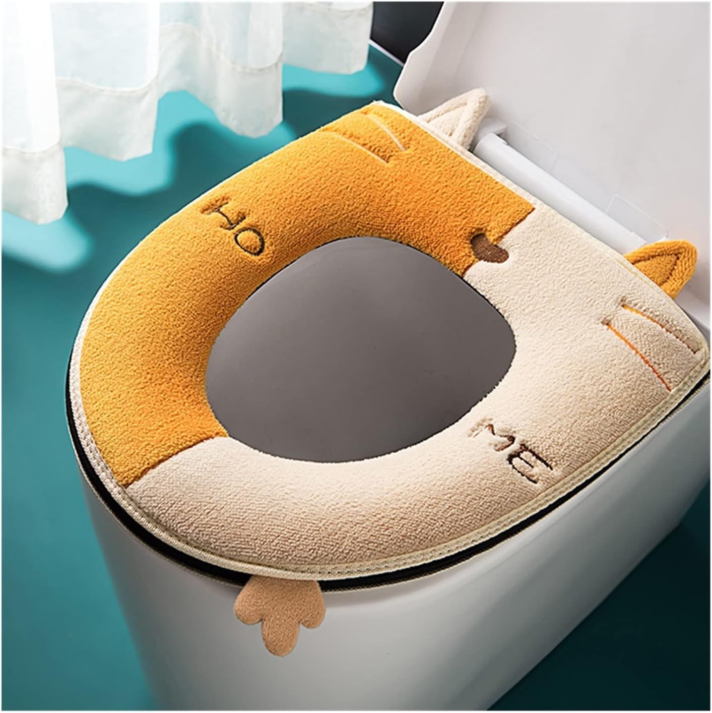 Toilet Seat Cover with Handle Universal Toilet Seat Bathroom Supplies