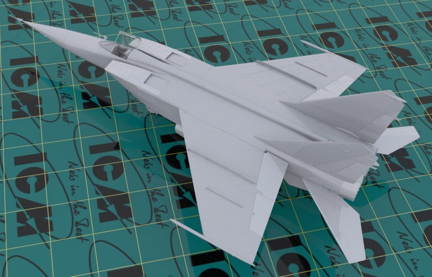 ICM 48904 1/48 Soviet Air Force Mig MIG-25 RBF Plastic Model