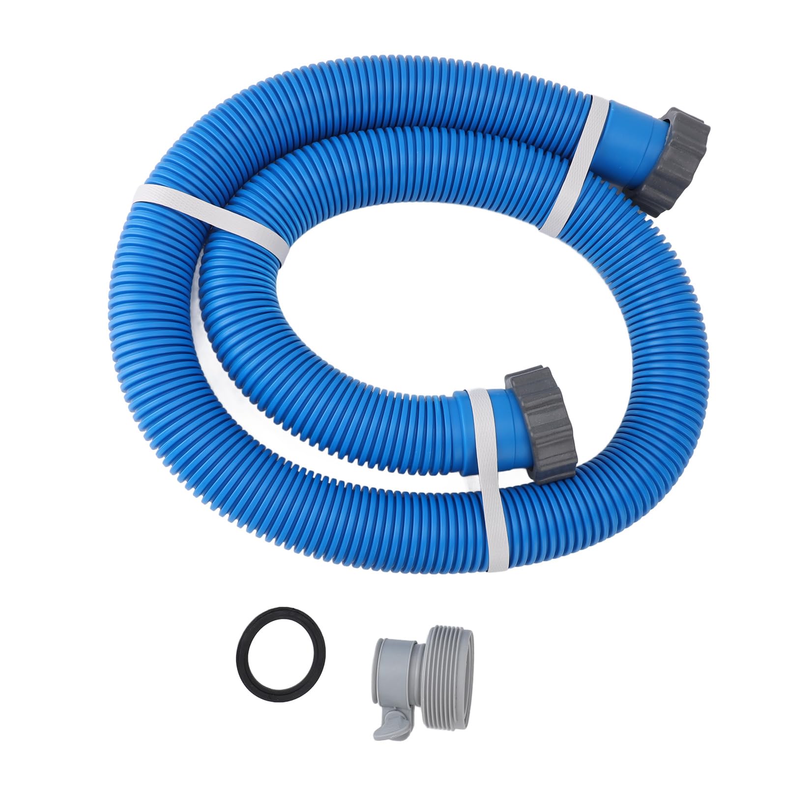 Kuuleyn Pool Cover Pump Attachment Pump Hose Pool Pump Hose Replacement Soft Leakage Proof Connection Swimming Pool Hose for Filter Pump