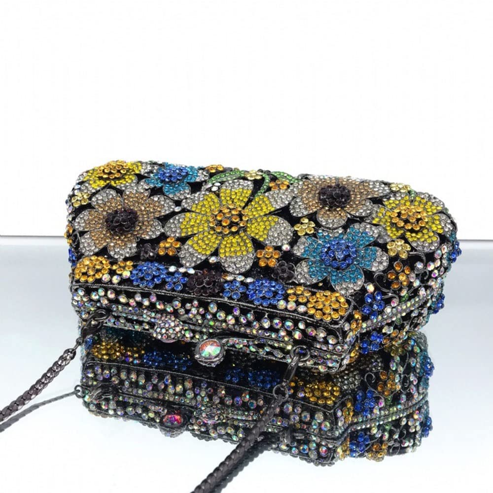 Amazon.com: ZXHStore Dinner Bag Colorful Small Daisy Diamond
