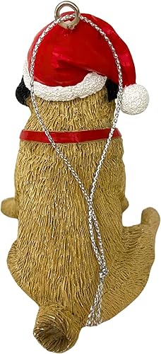 Miniatura 7 de Figura de perro adornos de Navidad con sombreros de Papá Noel (Westie)