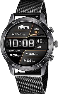 LOTUS Men's Fashion Smartwatches 50048/1, Black/White, Bracelet