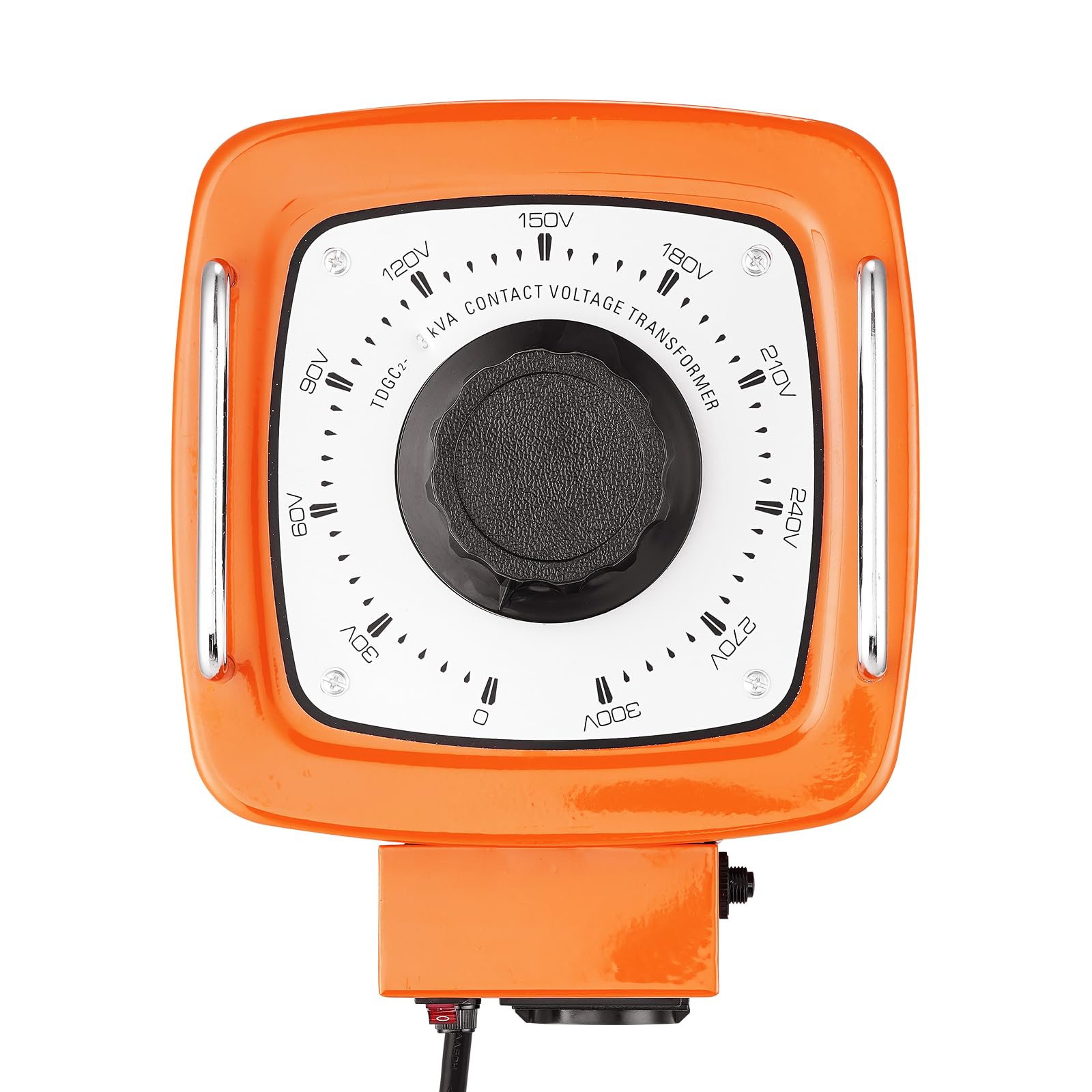 VEVOR Transformador de voltaje variable automático 3000VA, 10A, entrada 230V, salida 0-300V, regulador de voltaje CA LCD 4 fusibles, interruptor de control térmico para oficina industrial en el hogar