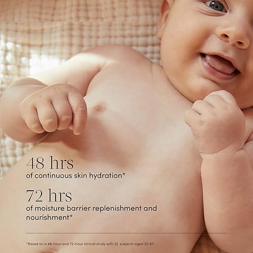 Miniatura 6 de Evereden Aceite de masaje calmante para bebés, 4 onzas líquidas y crema nutritiva para la cara del bebé, 1.7 onzas | Juego de 2 artículos | Cuidado