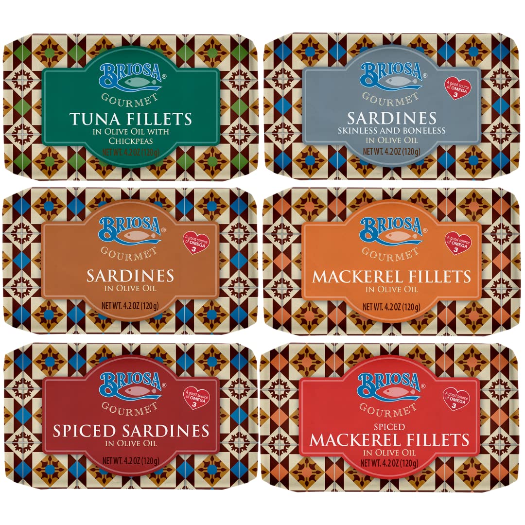 Briosa Gourmet 6 Pack Variety By Seafood Aficionado