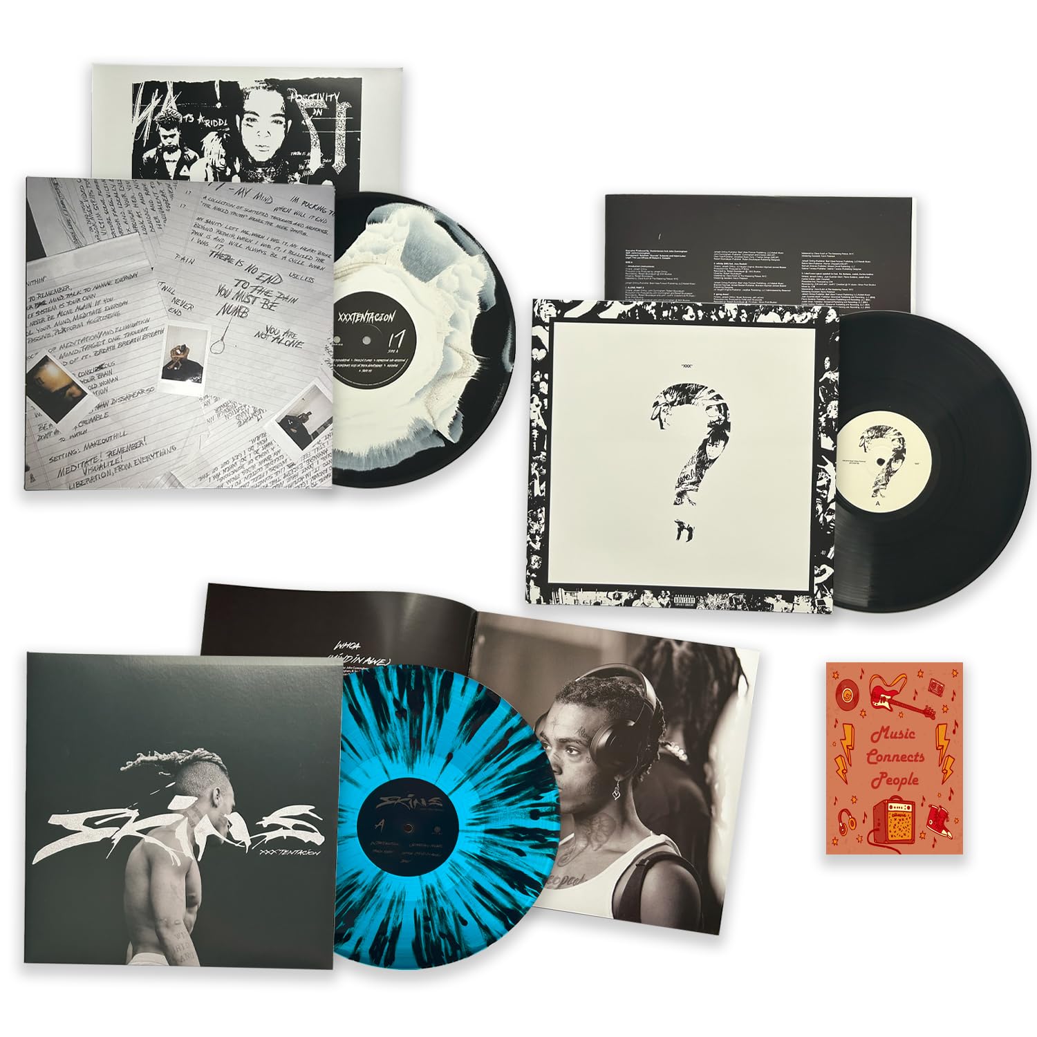 Amazon.com: XXXTentacion Vinyl Album Collection: 17 (Black
