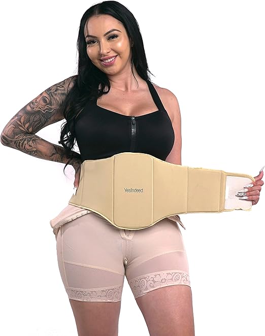 YESINDEED 360 Compression Flattening Ab Lipo Board Post Surgery Foam After Tummy Tuck Tabla Abdominal…