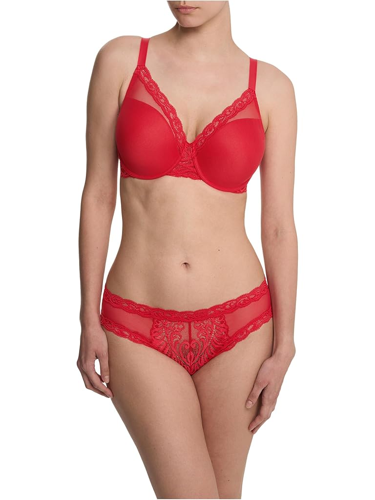 Red Natori Feathers Hipster