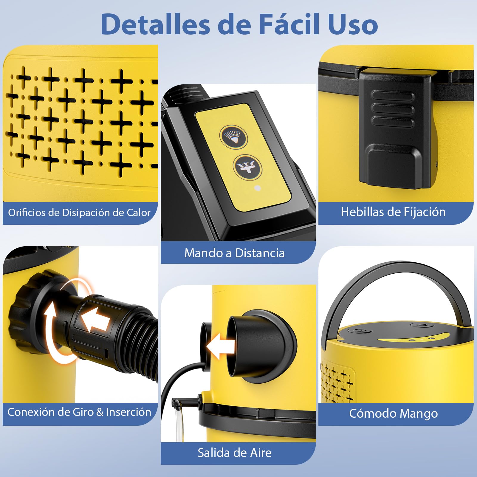 COSTWAY 4 en 1 Aspiradora en Seco y Húmedo 1200W, Máquina Limpiadora de Alfombras y Tapicería con Succión Máxima de 17 KPA, 20L+4L Depósito Agua y Accesorios para Piso, Escalera, Sofá, Coche