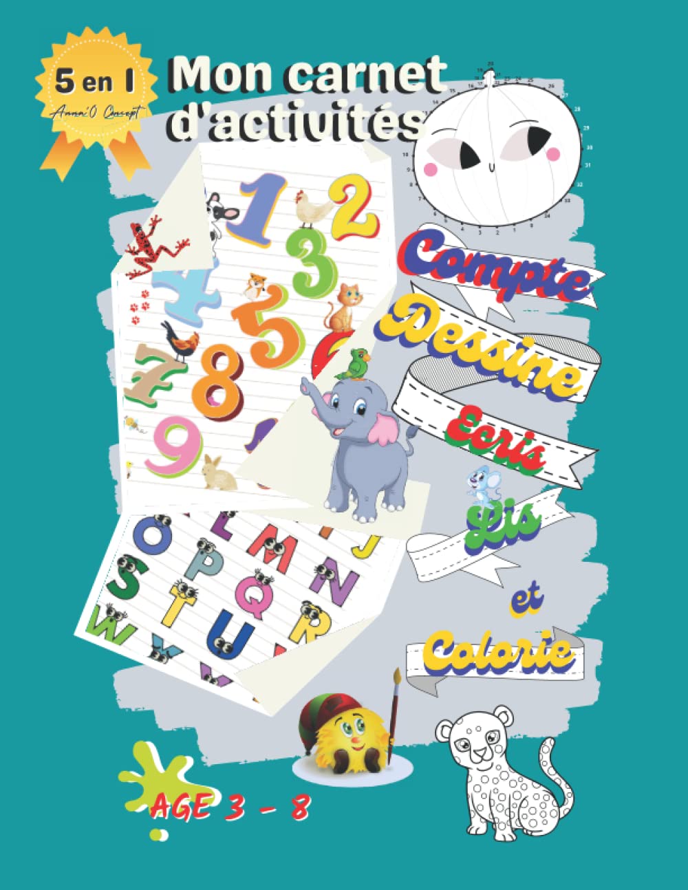 Mon carnet d'activités: 5 en 1