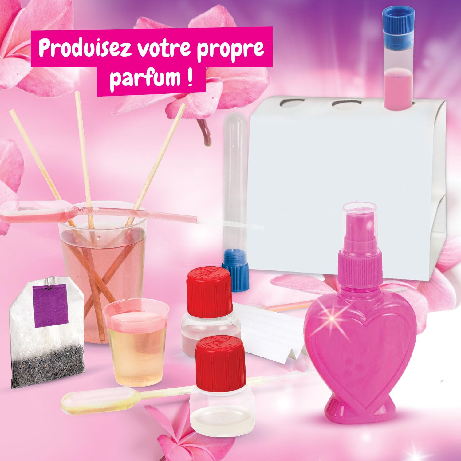 Science4you Usine de Parfums - Kit Éducatif Scientifique pour Enfants, Jouet STEM, Expériences, Cadeau 8+ Ans