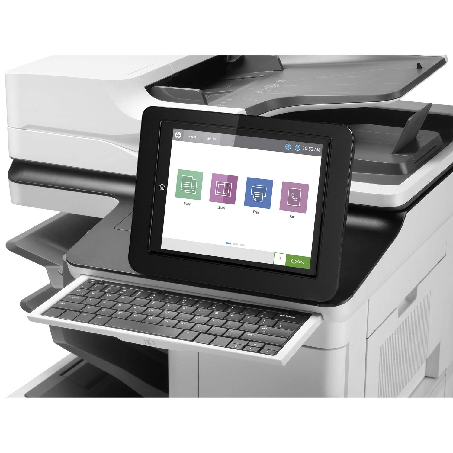 Amazon.com: HP LaserJet Enterprise Flow MFP M632z Multifunction