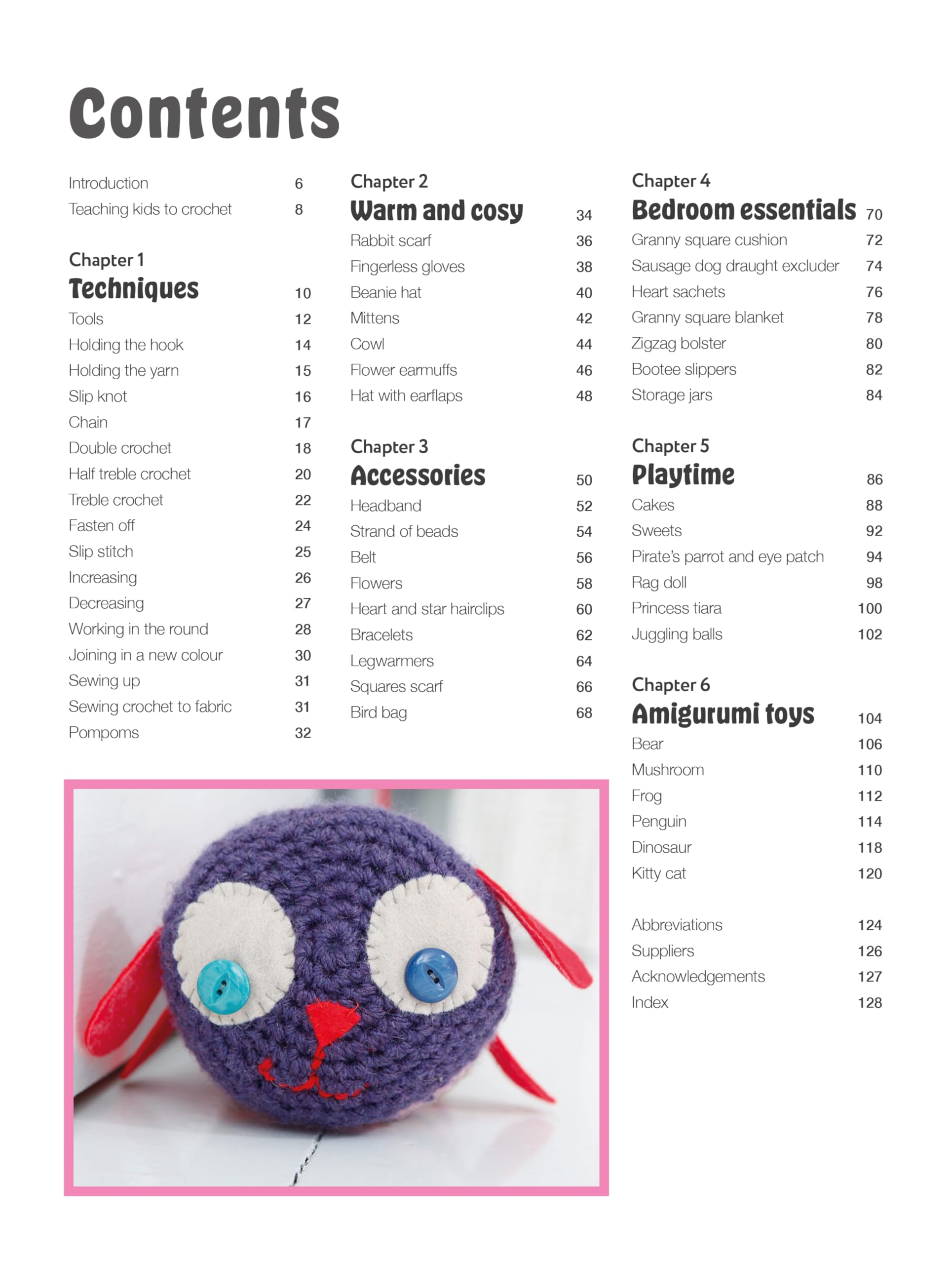 Easy Crochet for Kids: 35 Fun and Simple Projects for Children Aged 7 Years +