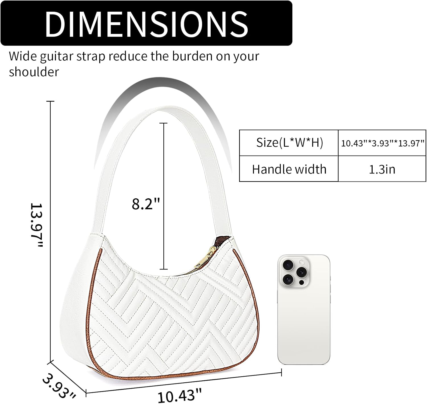 FALAN MULE Shoulder Bag for Women Small Trendy Hobo Handbag - Image 5