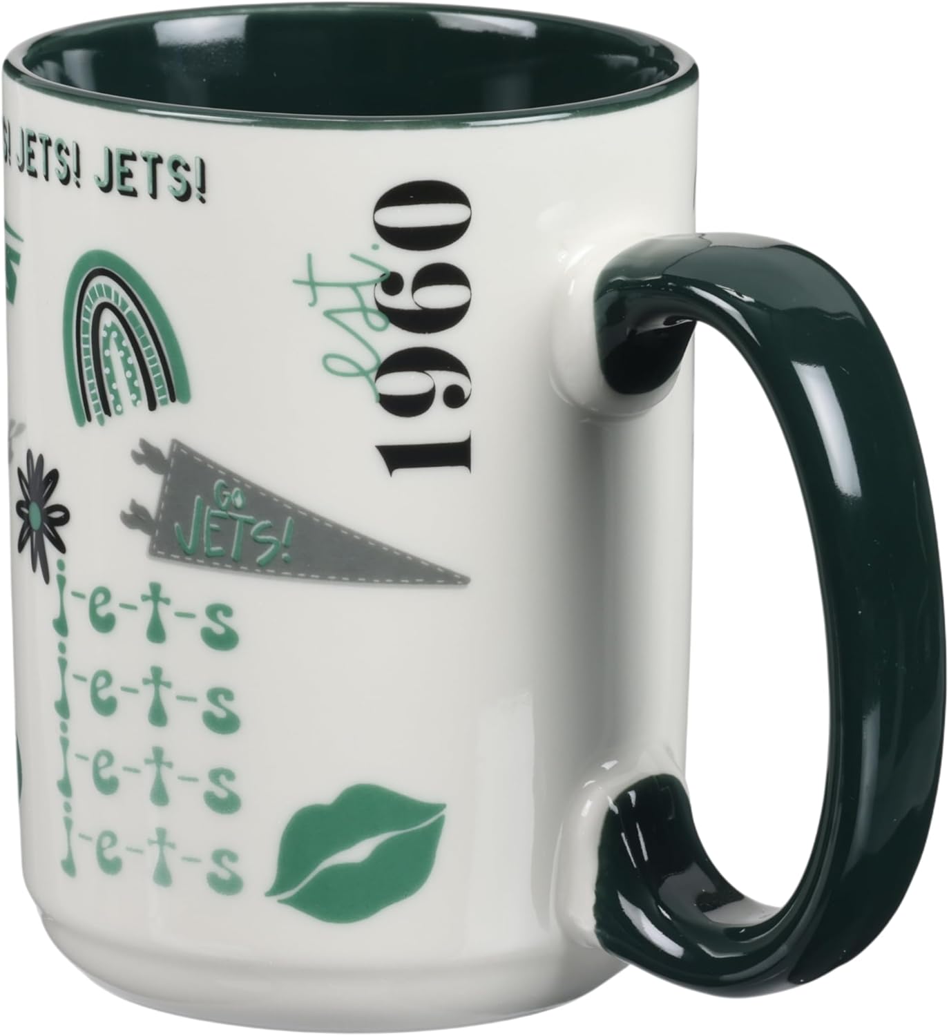 The Memory Company Officially Licensed 15oz Team Spirit Mug, New York Jets - Image 3