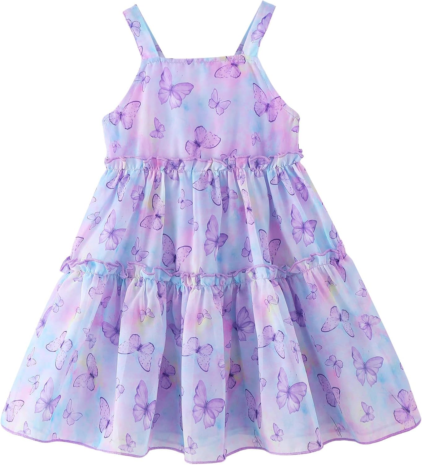 sweetabby Toddler Dress Girls Summer Outfits Flower Sundress Clothes 2-8Y